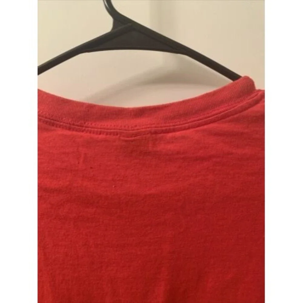 Gildan Mens Adult Red T-Shirt U.S. Patriotic Military Theme Size XL - Picture 12 of 13